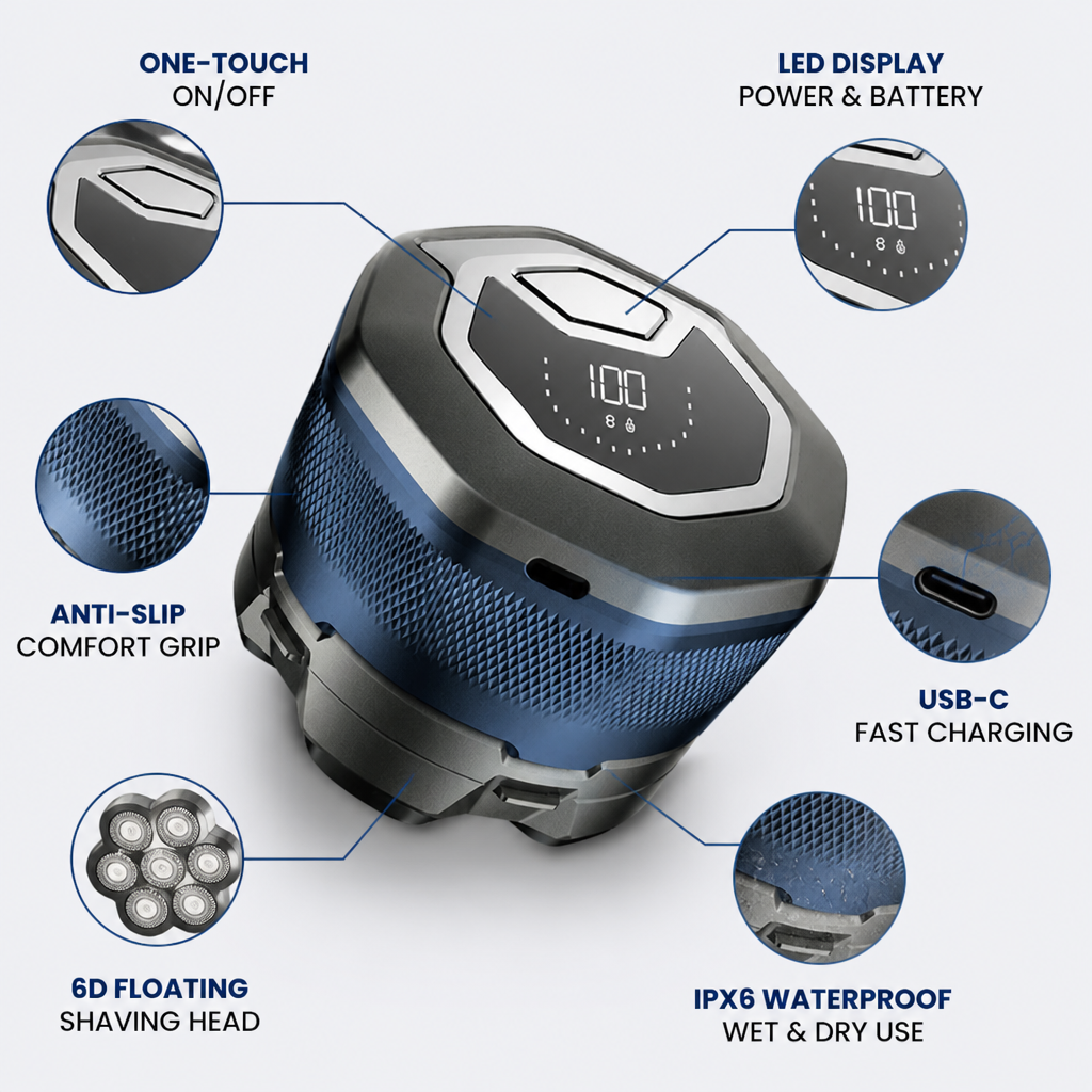 ApexBlade™ Six-Sharp™ — Master the Perfectly Smooth, Irritation-Free Shave That Boosts Your Confidence Every Day