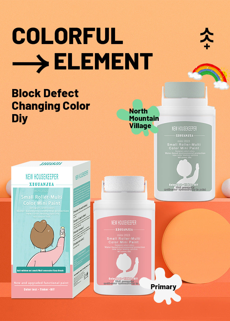 VividTouch™ Precision Roller — Effortless Wall Fixes for Flawless, Stress-Free Touch-Ups