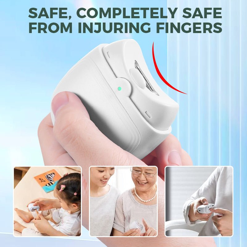 GlideTrim™ Electric Nail Trimmer — Experience Effortless, Safe, and Spotless Nail Care Every Time