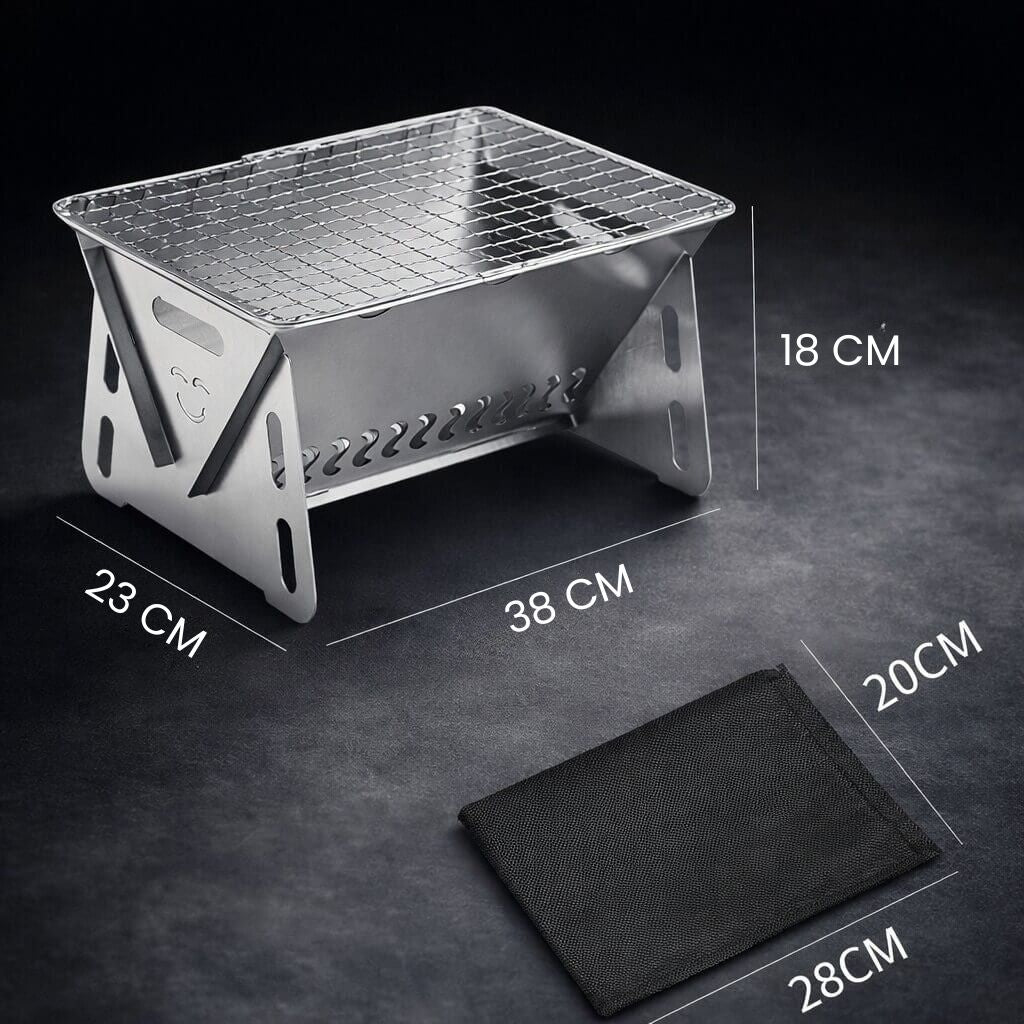 Charcoal BBQ | Quick Setup | Robust Design | OutdoorFlamme