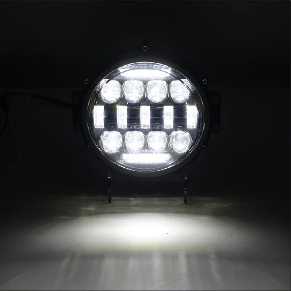 7-Inch Ultra Bright Long-Range LED Spotlight for Vehicles