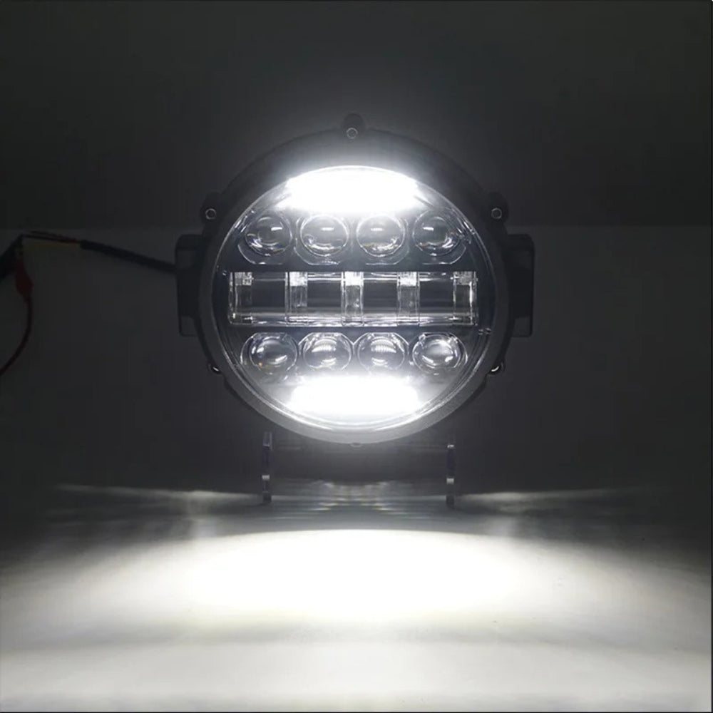 7-Inch Ultra Bright Long-Range LED Spotlight for Vehicles