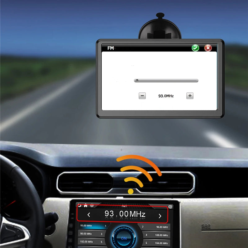 7-Inch Versatile GPS Navigator for All Vehicle Types
