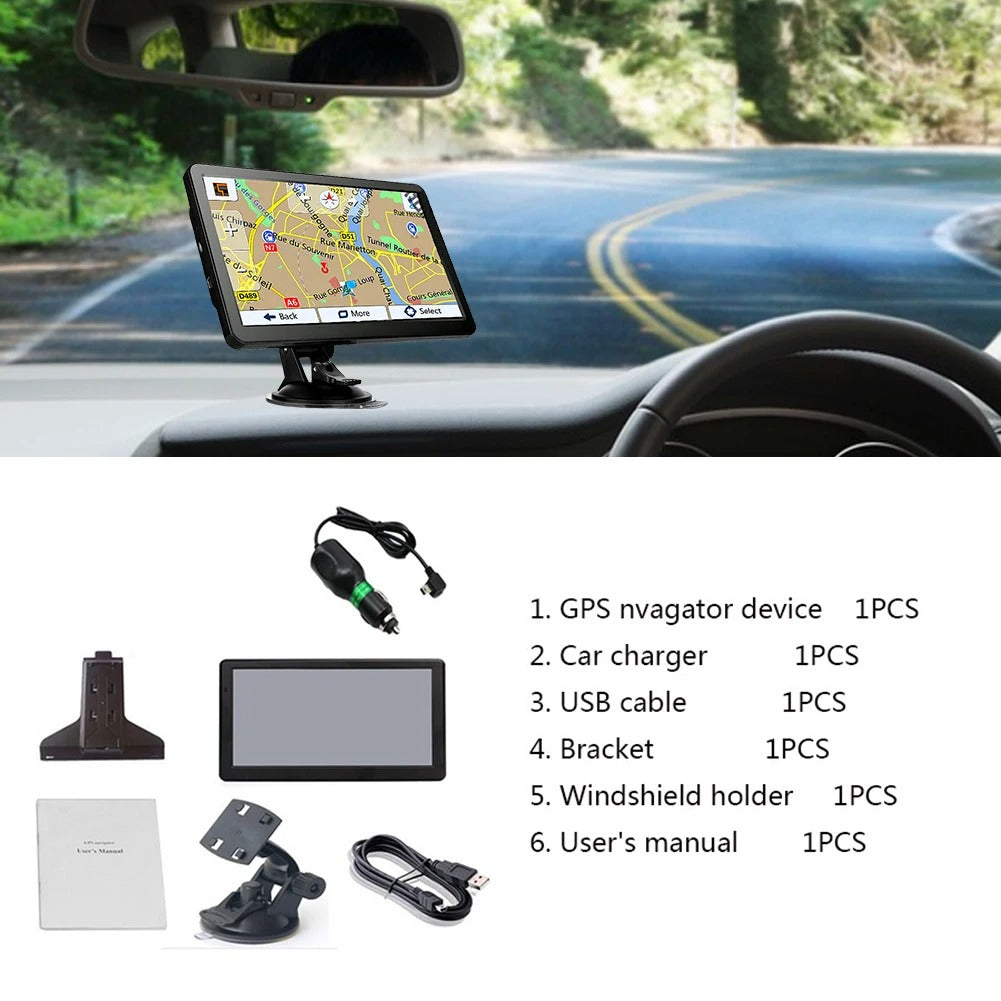 7-Inch Versatile GPS Navigator for All Vehicle Types