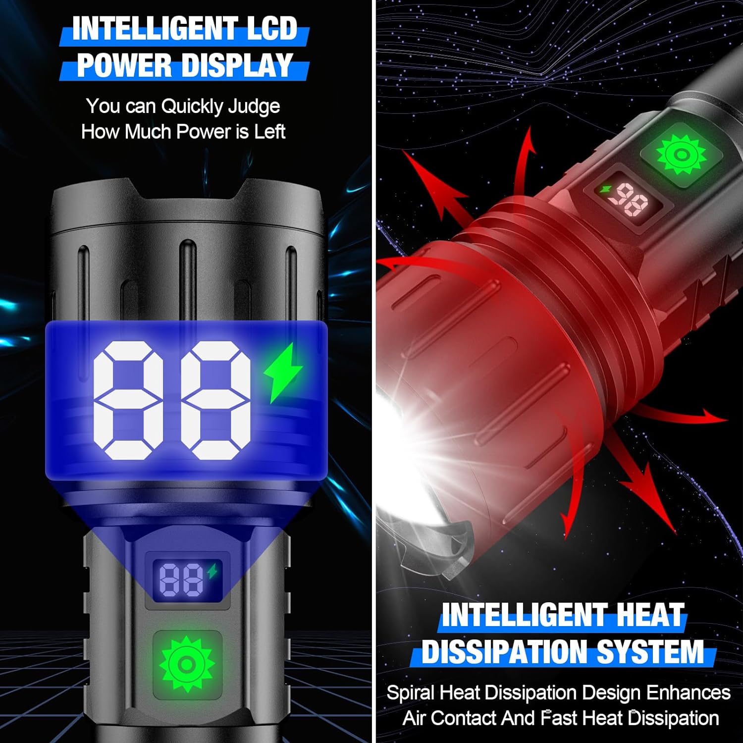 Brilliant Beam Tactical Flashlight