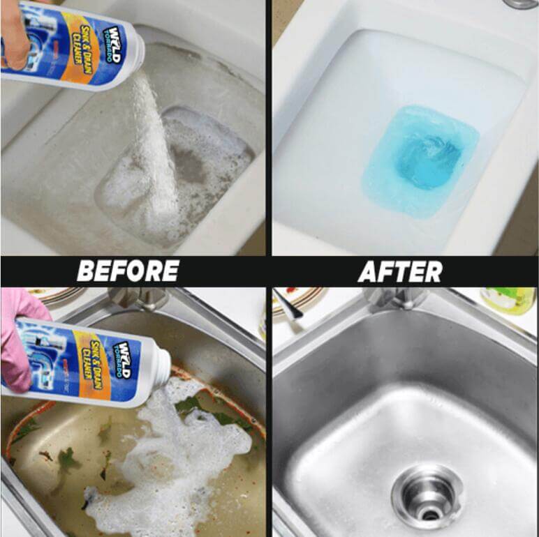 ClearStream™ Drain Revive — Instantly Melt Clogs and Banish Funk for a Fresh, Flowing Home