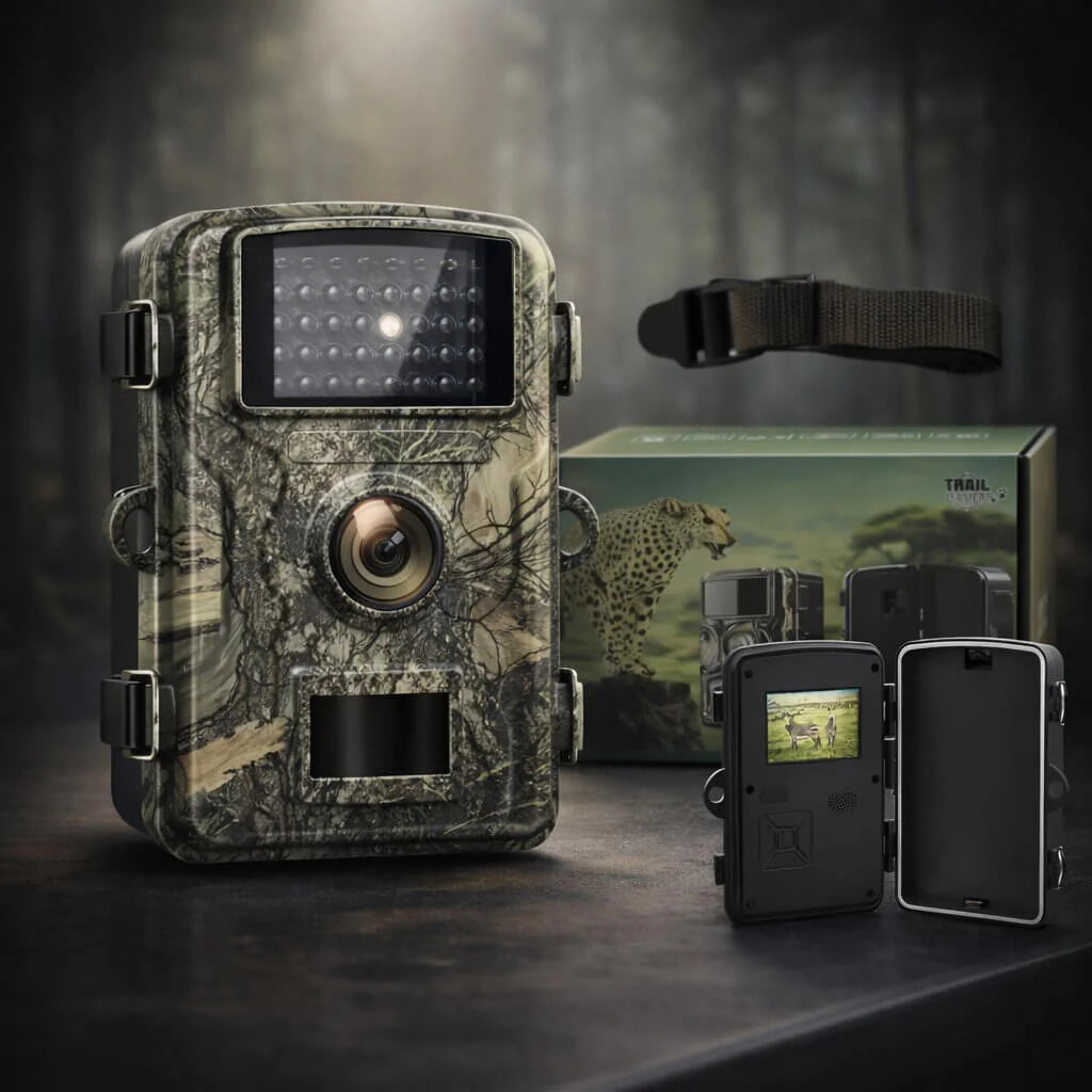 Wildlife Monitoring Camera with Night Vision | Motion Detector | Weatherproof | Forest Guardian