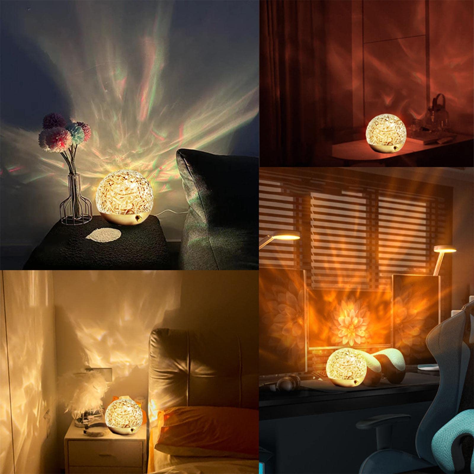 CalmWave Light Projector – Tranquil Illumination for Any Space