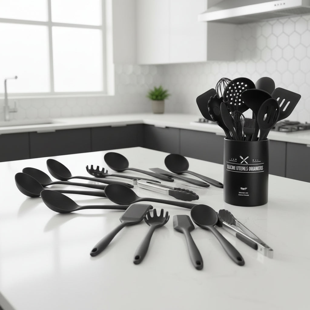 Essential Silicone Cooking Tool Collection