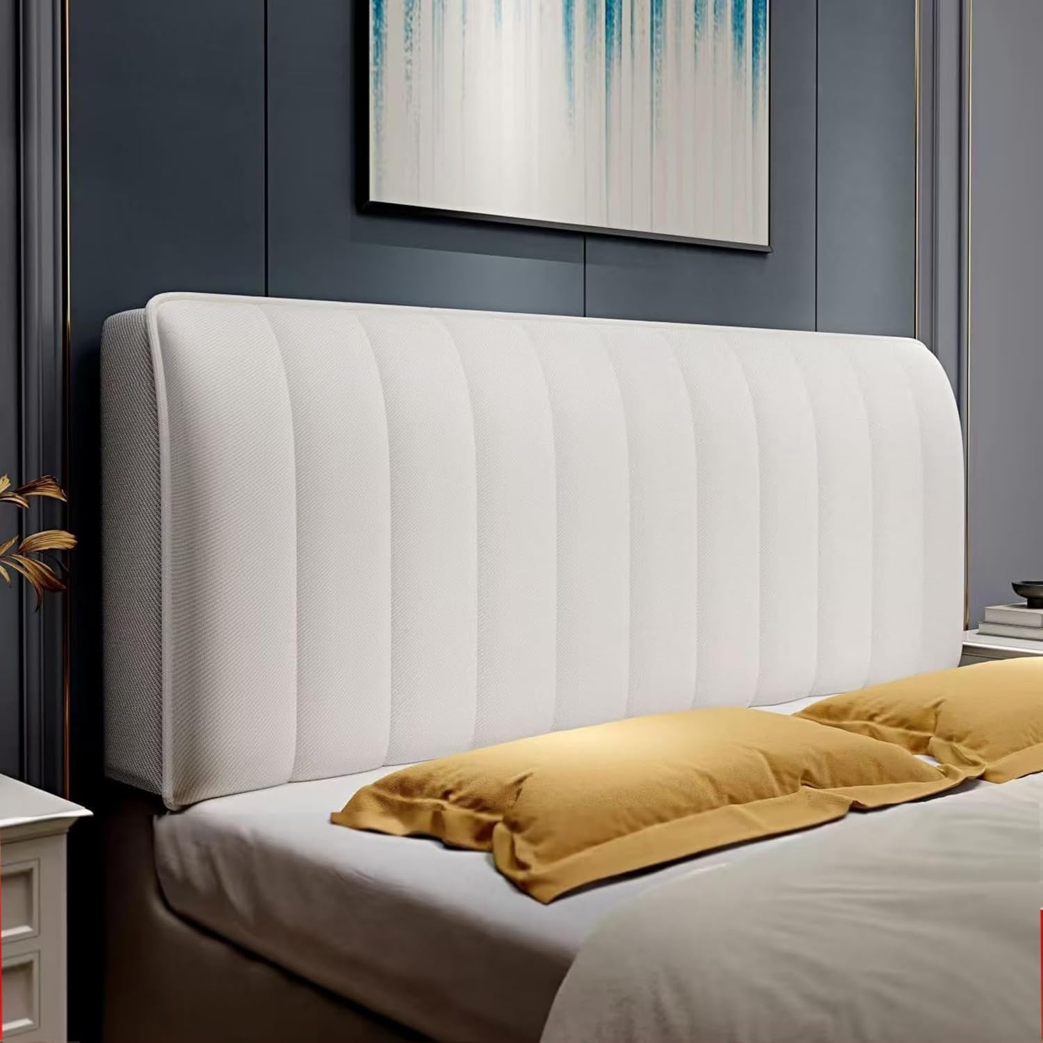Velvexa™ Headboard Shield — Transform Your Bedroom with Cozy Style and Unbeatable Protection