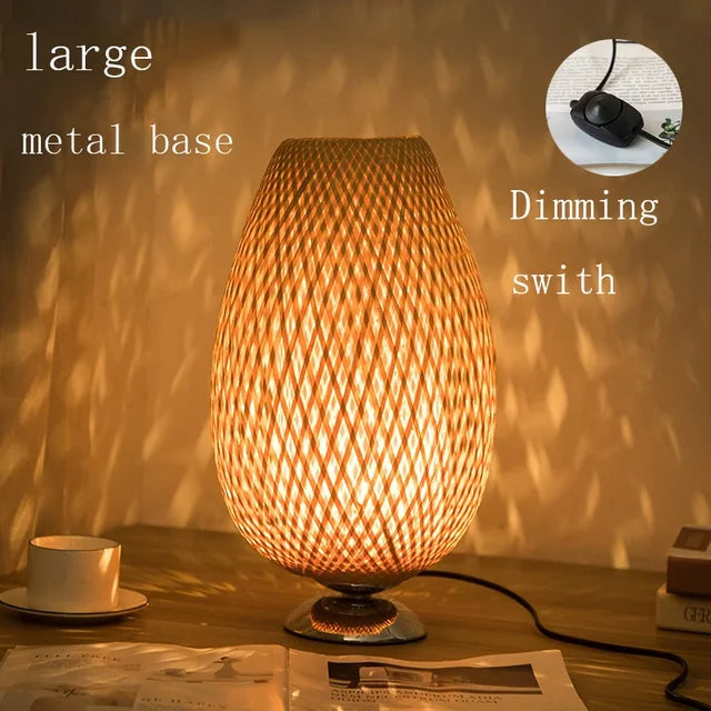 Naturlamp | Retro Bamboo Desk Lamp