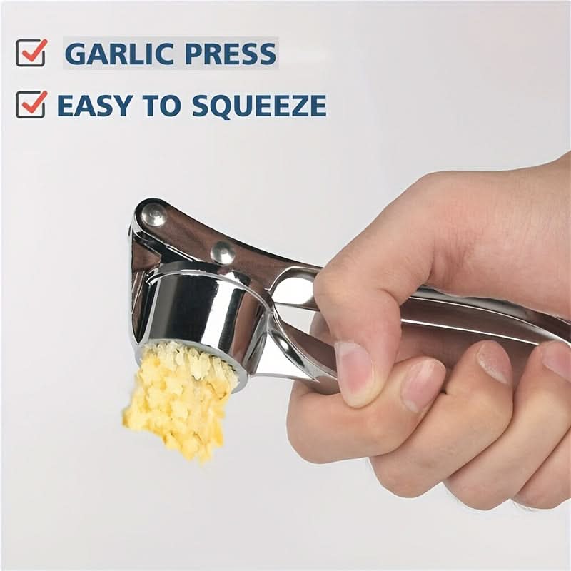 Garlic Crusher Tool – Heavy Duty Press for Efficient Crushing