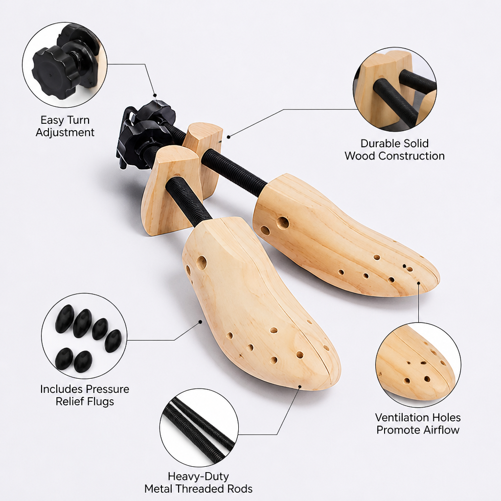 StrideEase™ — Transform Tight Shoes into All-Day Blissful Comfort