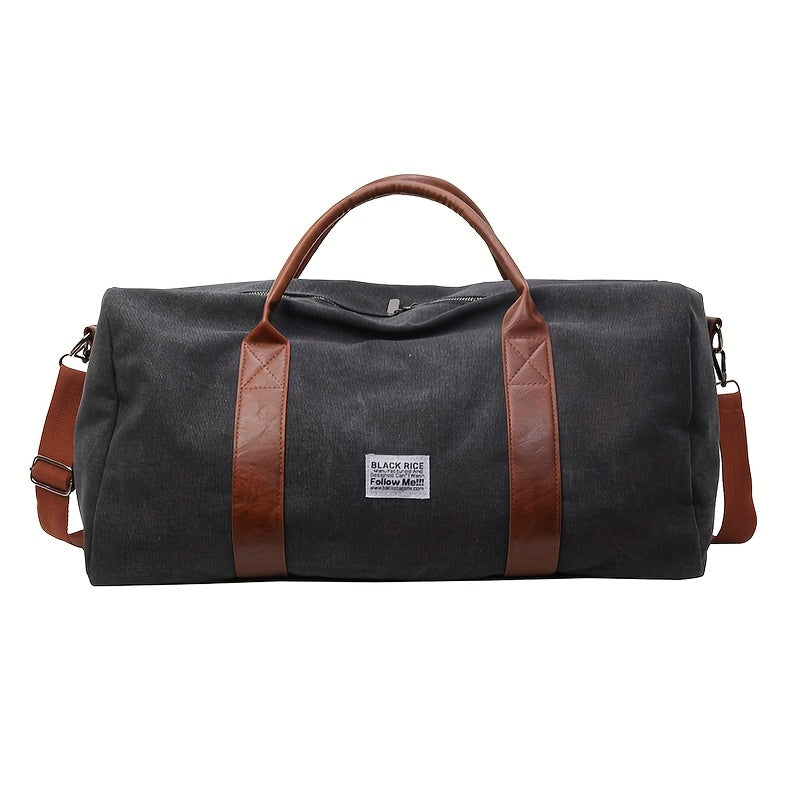 Traveler's Delight - Spacious Vintage Style Duffel Bag
