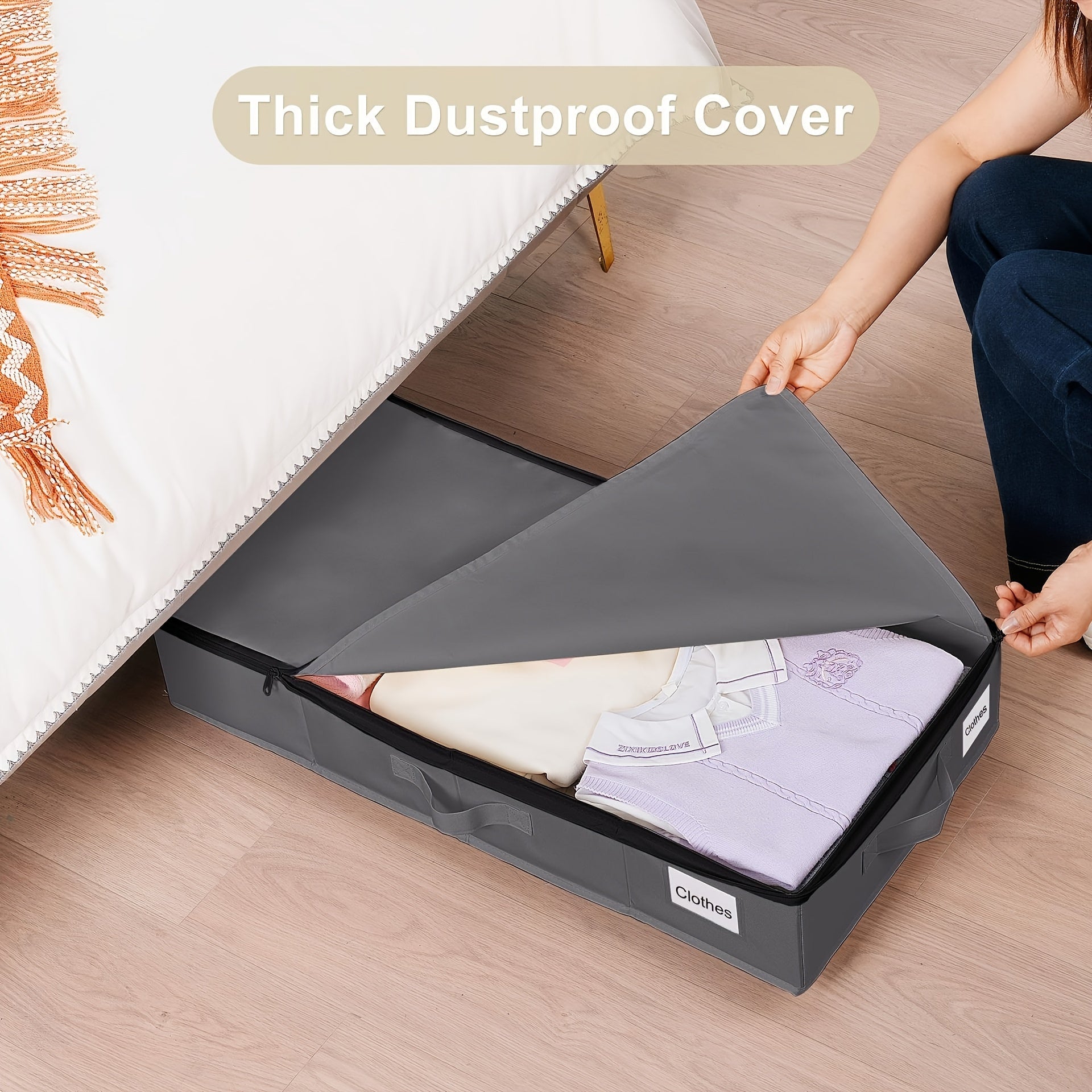 SmartSpace Under-Bed Organizer – Mobile Storage Solution