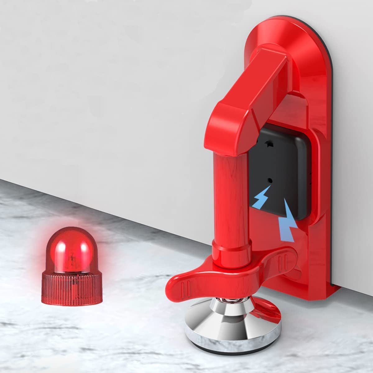 SecureGuard™ Portable Door Jammer — Feel Untouchable with Instant Alarm Protection Anywhere