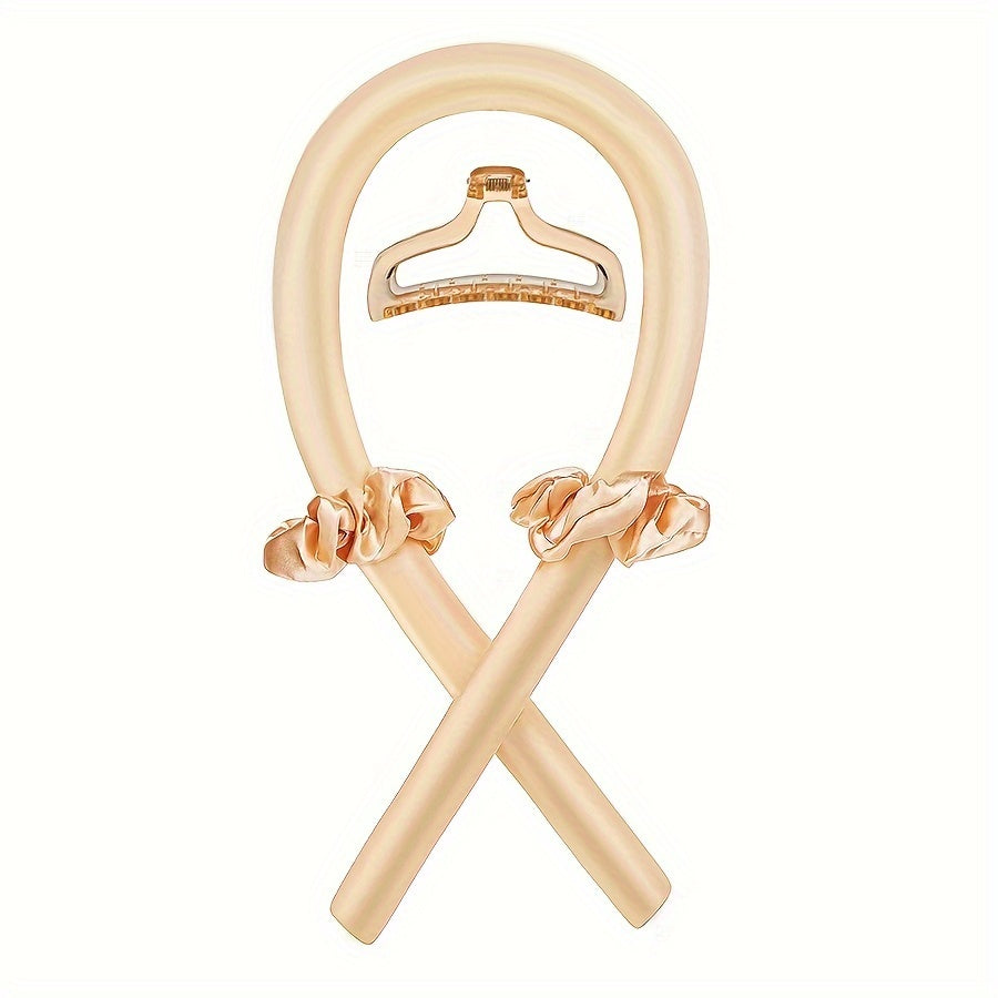 Gentle Waves - Bow-Style Heatless Hair Curling Ribbon