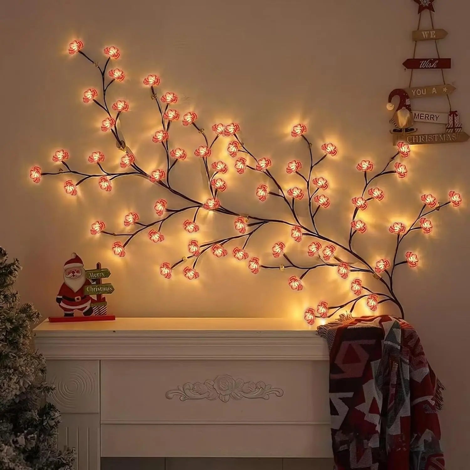 Cherry Blossom Wall Light — Effortlessly Stunning, Tranquil Room Glow