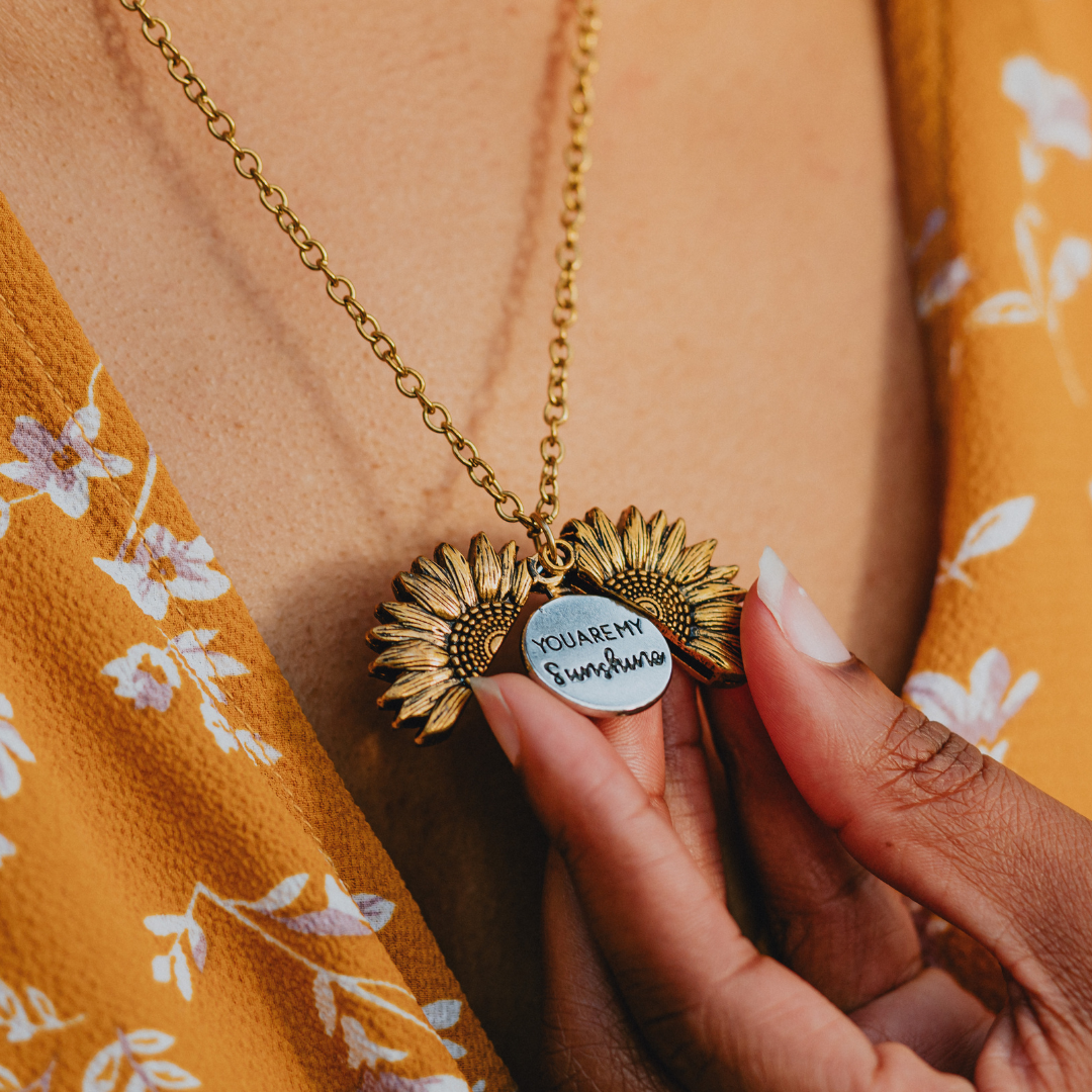 LumaRay™ Sunflower Necklace — Carry Your Inner Sunshine and Spark Unstoppable Joy