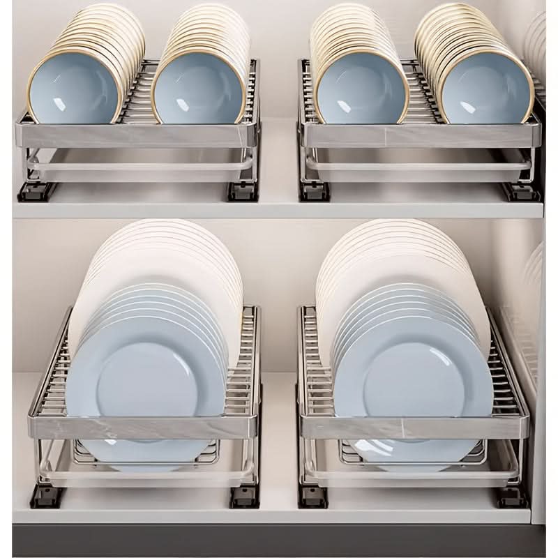 Sturdy Kitchen Dish Rack for Neat Tableware Organization