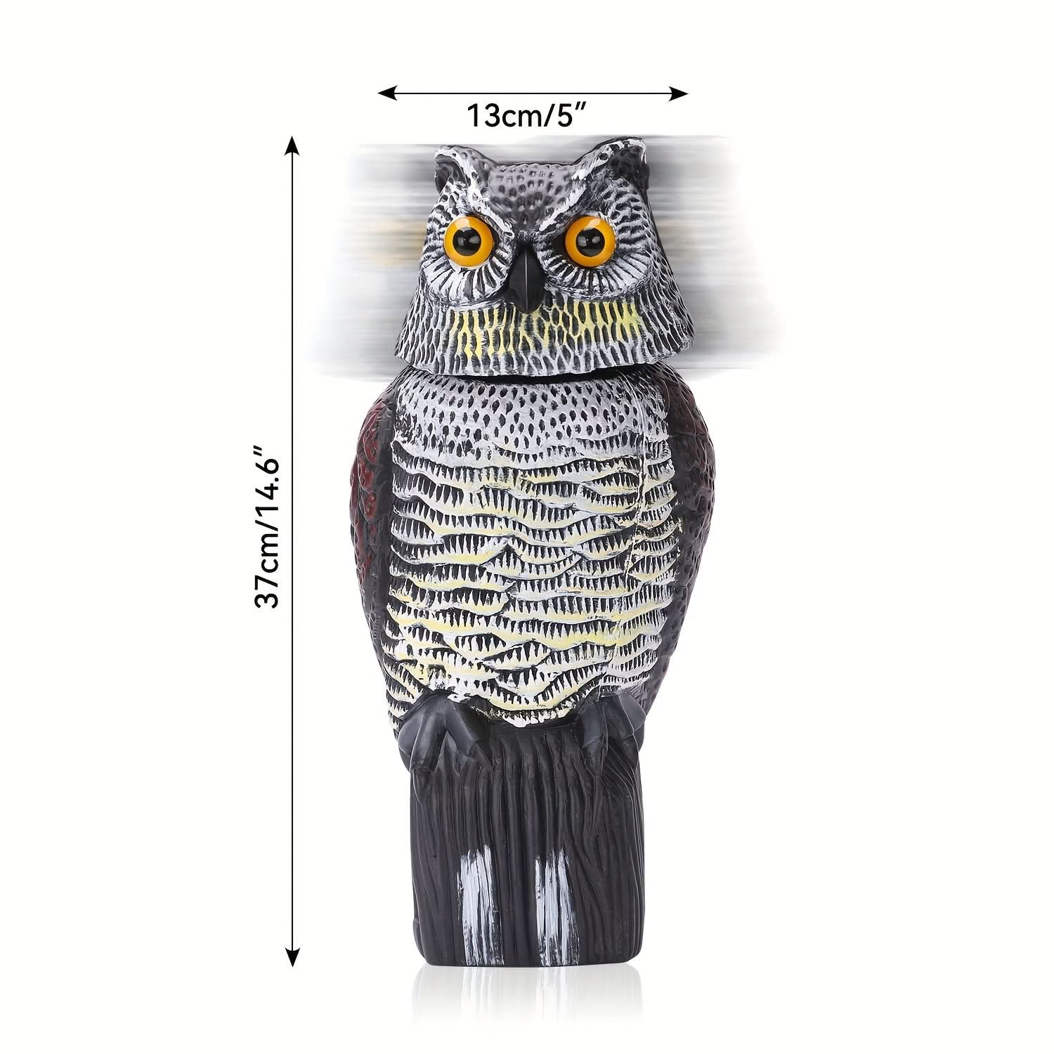 Garden Bird Protection Fake Owl Decoy