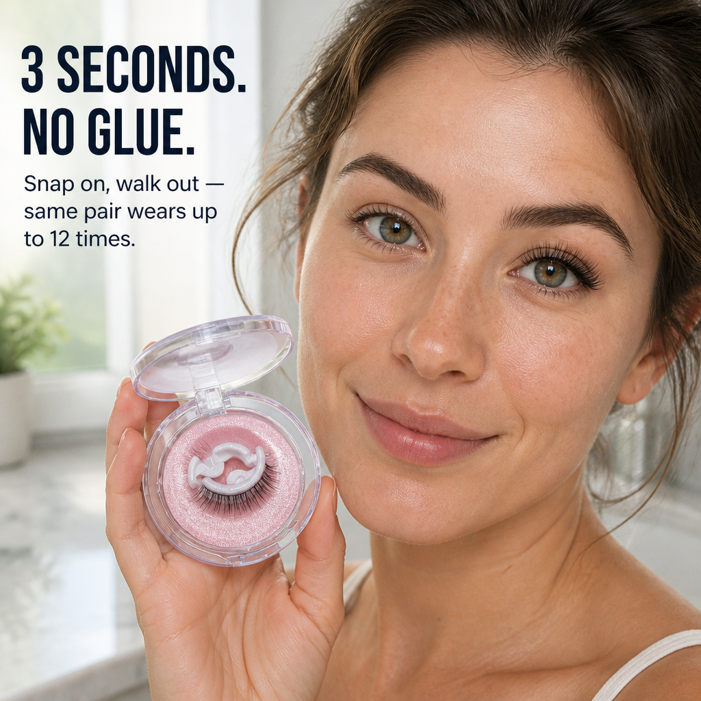 VivaLash™ — Attach Full Lashes in 3 Seconds, No Glue Needed