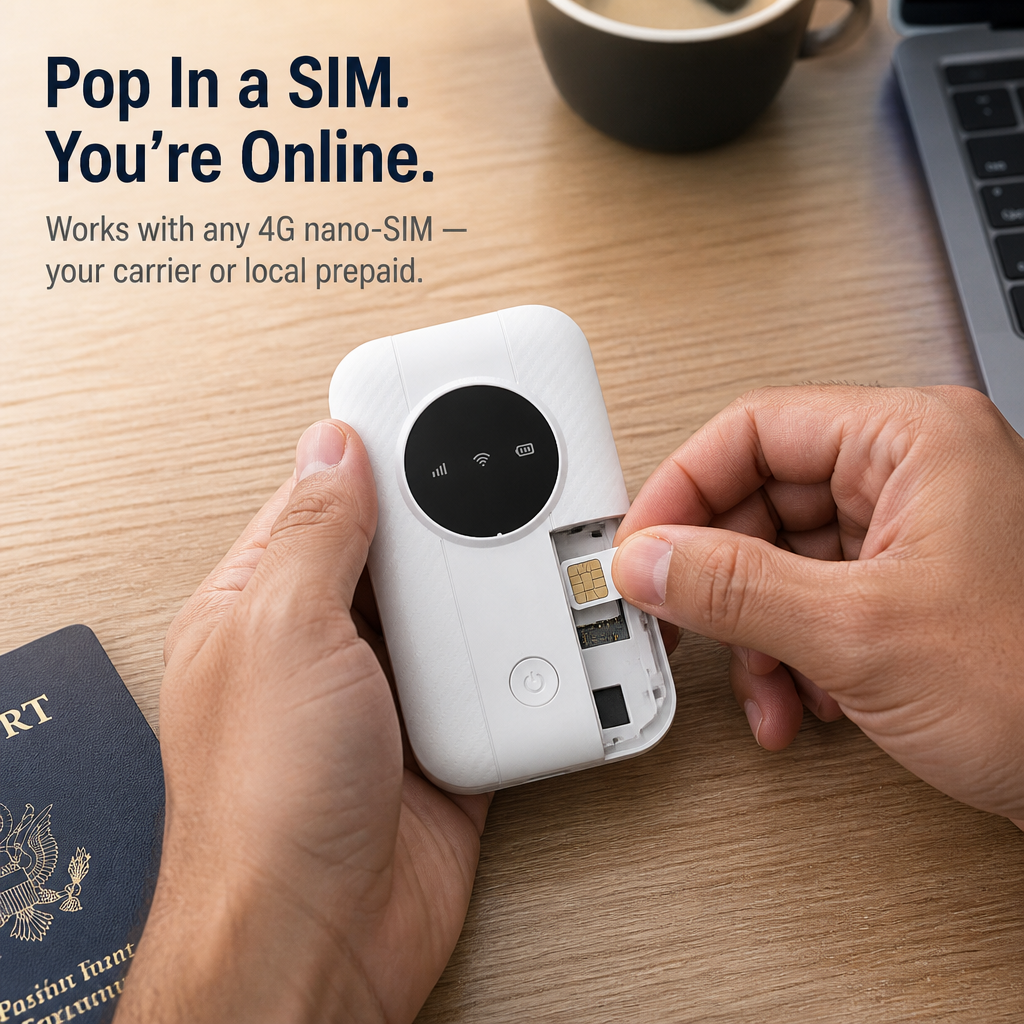 NomadNet™ — Control Your Own 300Mbps WiFi in Hotels, Cafés & Airports