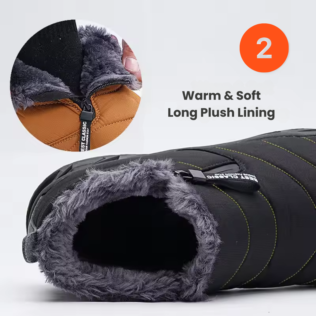 Men’s Winter-Ready Waterproof Boots for Ultimate Comfort