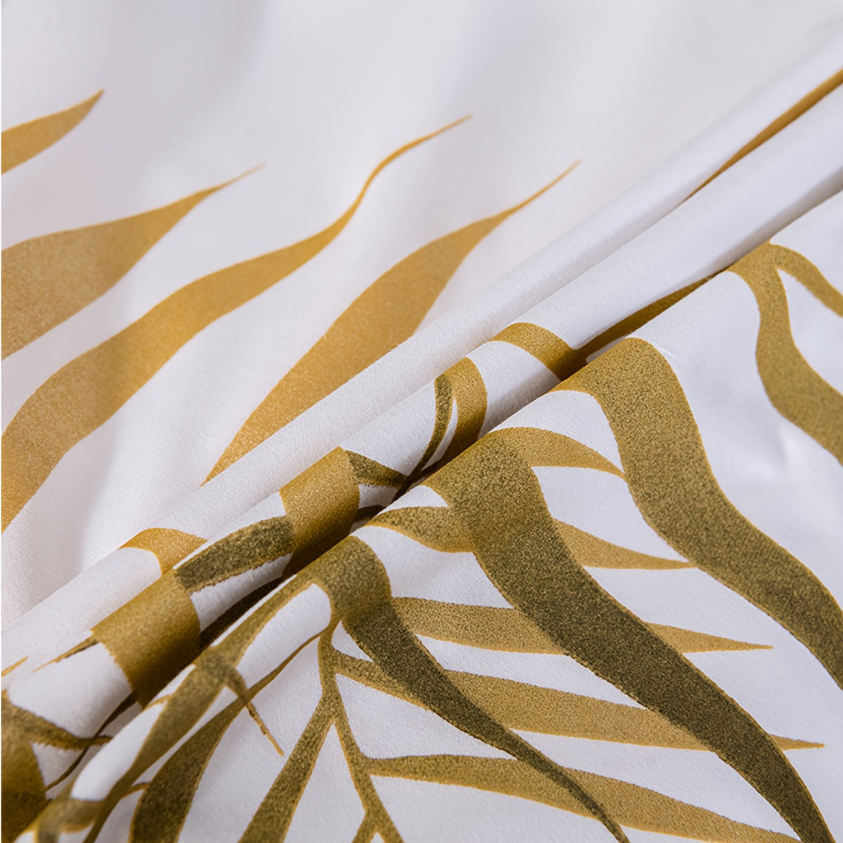 Nature's Serenity – Leaf Print Duvet Cover Collection