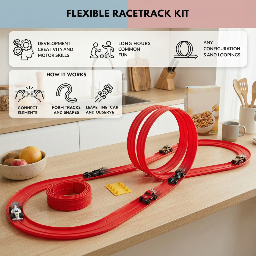VeloBlaze™ — Ignite Your Child’s Creativity with Thrilling Glow-in-the-Dark Race Adventures