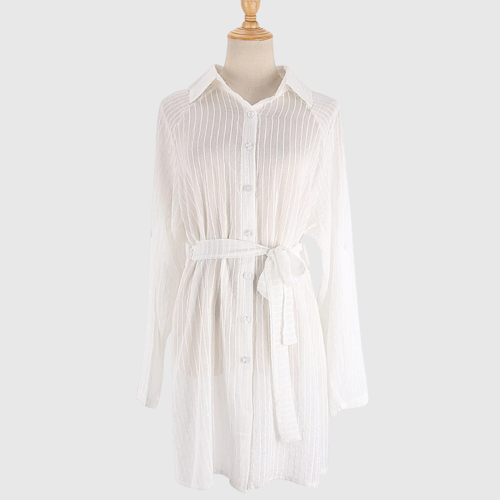 Chic Beach Cover-Up Shirt for Stylish Summer Outings