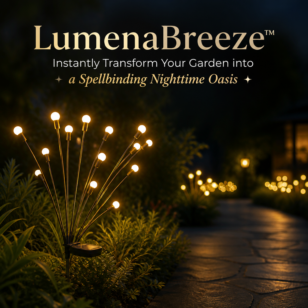 LumenaBreeze™ — Instantly Transform Your Garden into a Spellbinding Nighttime Oasis
