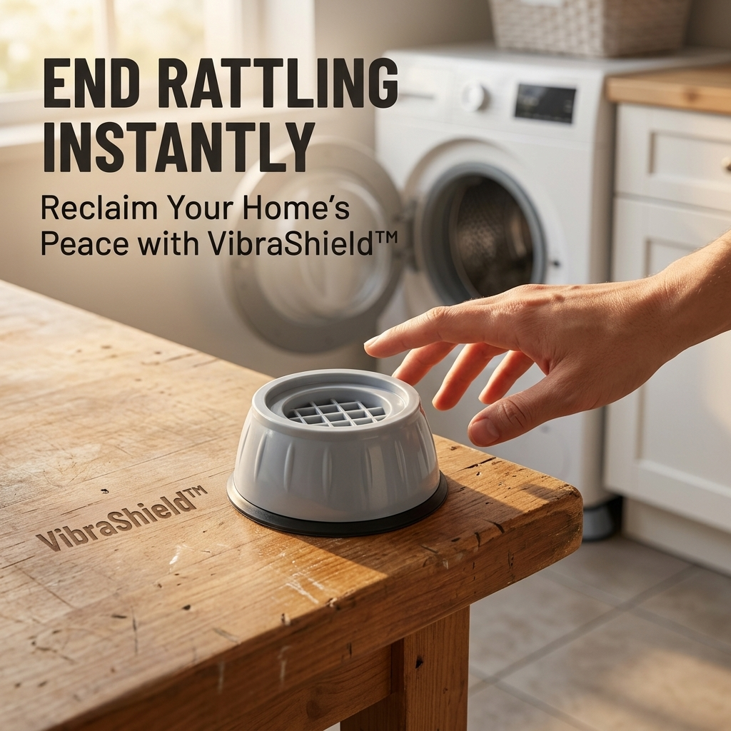 VibraShield™ — End Rattling, Enjoy Silent, Spotless Floors Instantly