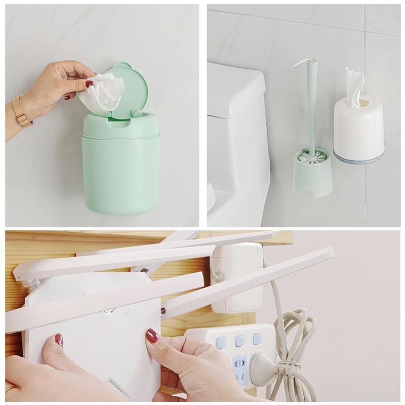 Versatile Adhesive Hooks for Walls and Ceilings | No-Drill Solution