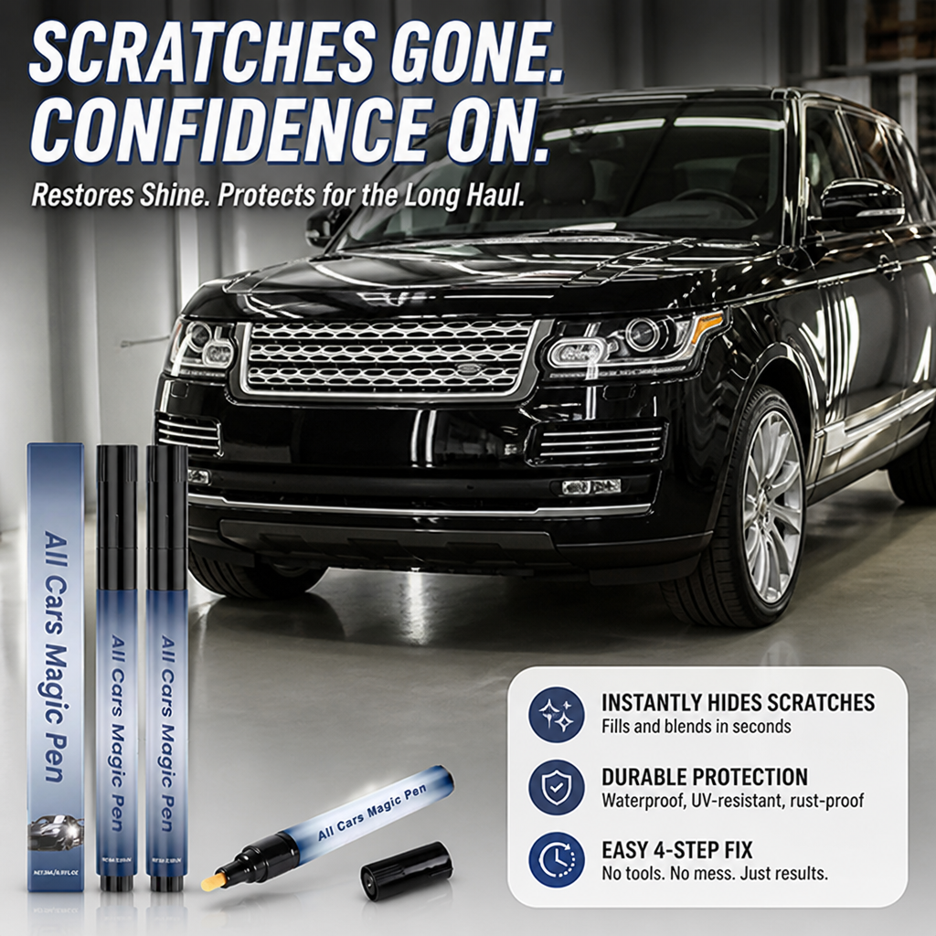 FlawLessPro™ Touch-Up Pen — Instantly Erase Scratches and Drive with Unstoppable Confidence