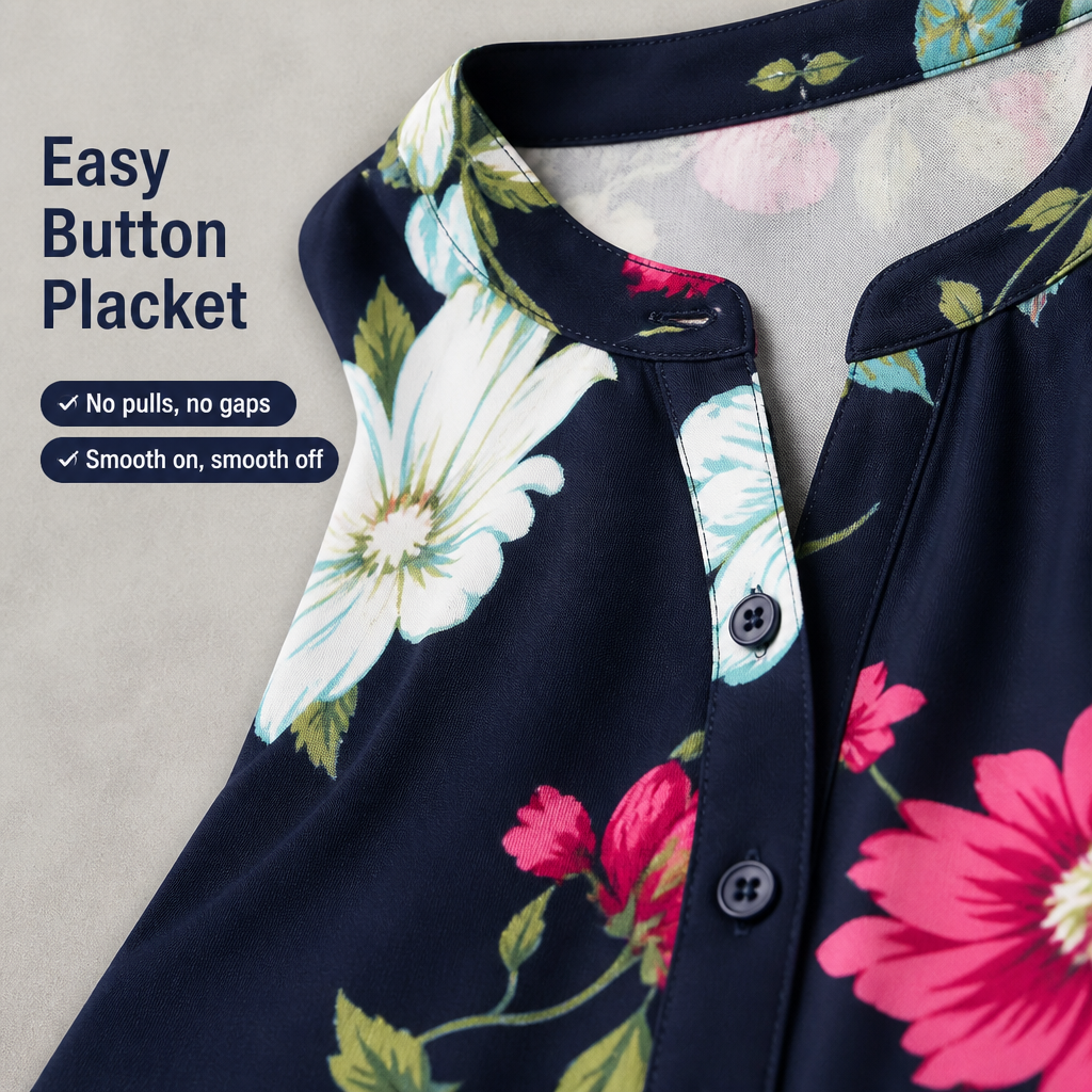 ZephyraWave™ Tunic — Feel Fresh, Flawless, and Free All Day Long