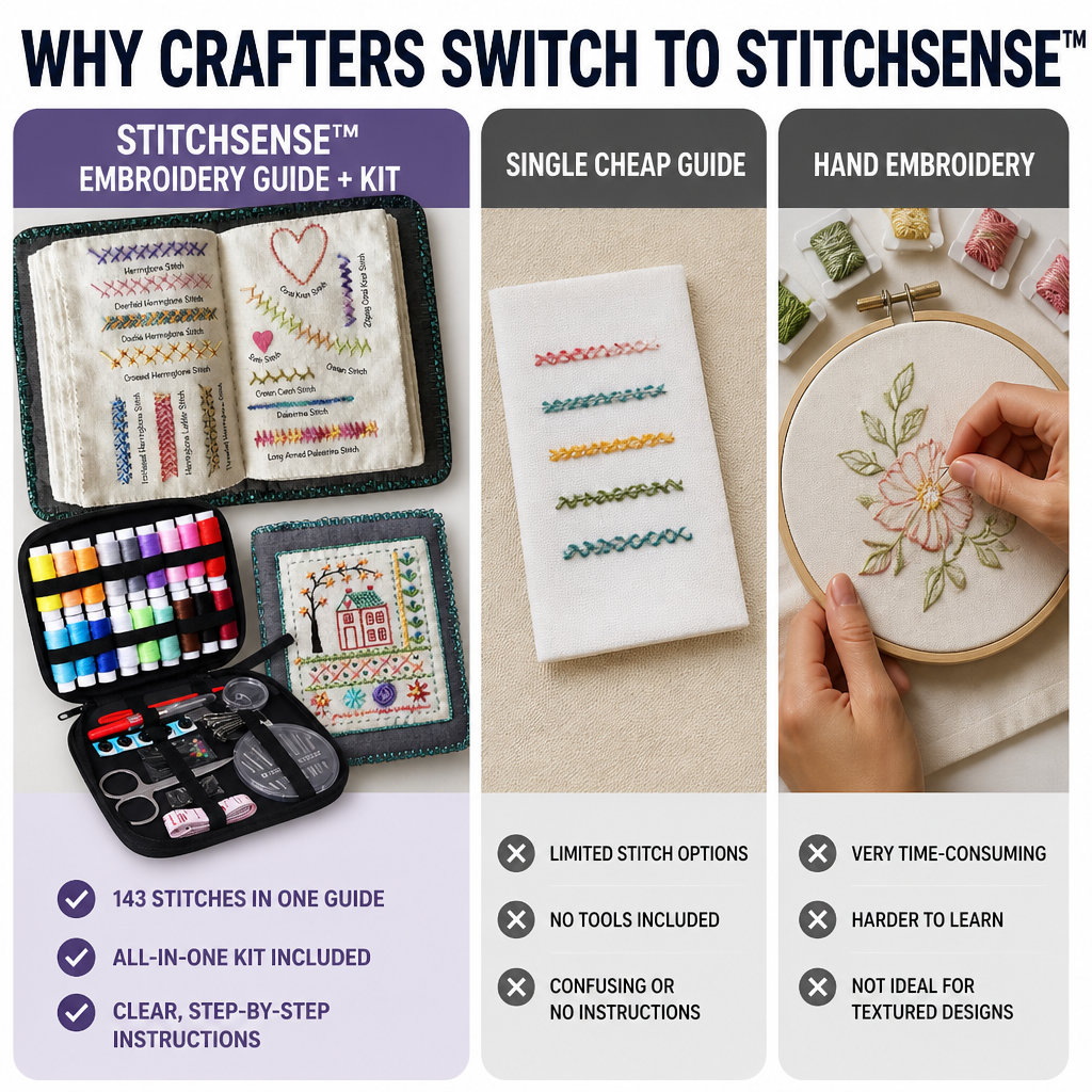 StitchSense™ — Unlock Confident Creativity with Every Stitch You Sew