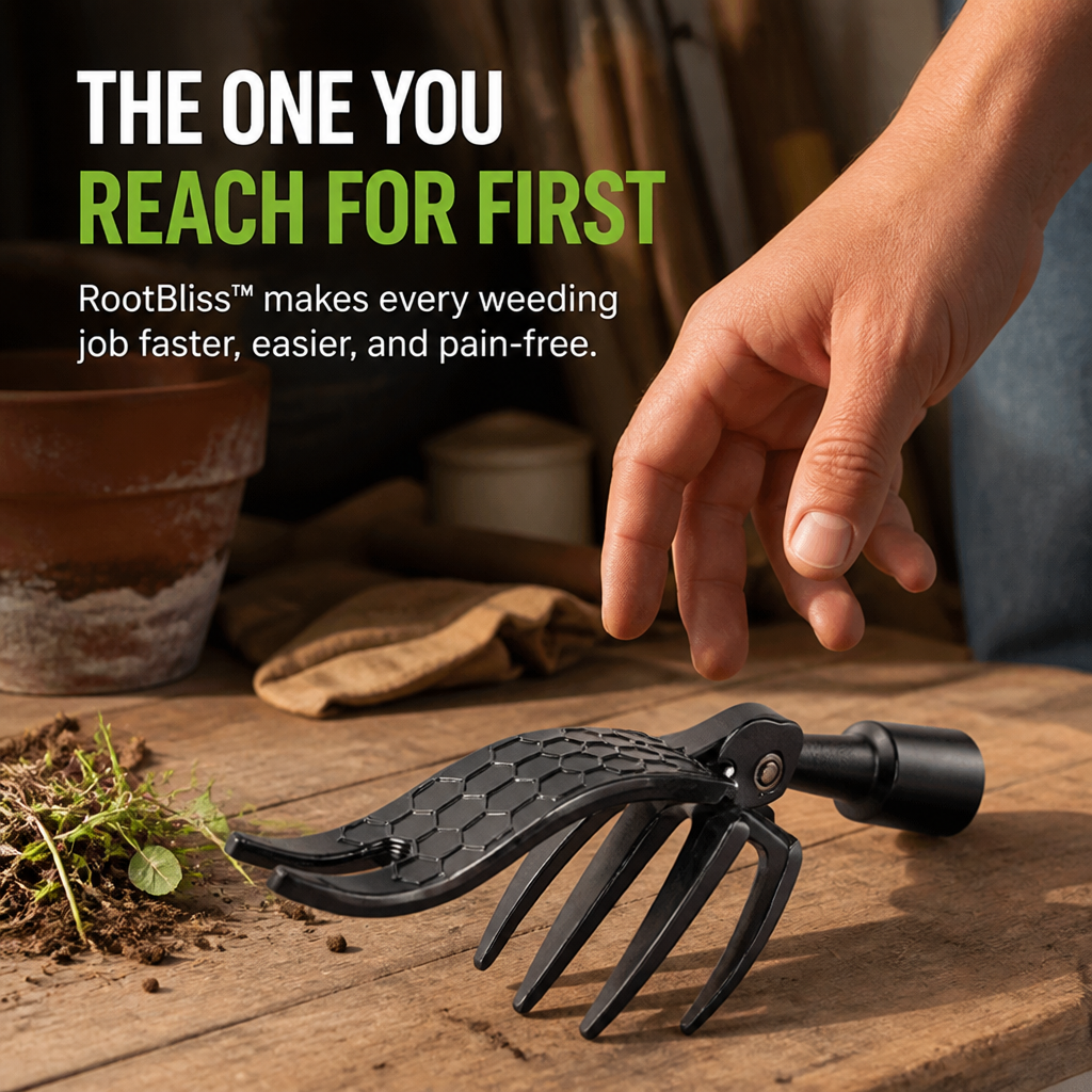 RootBliss™ — Effortless Weed-Free Gardens Without Back Pain or Chemicals