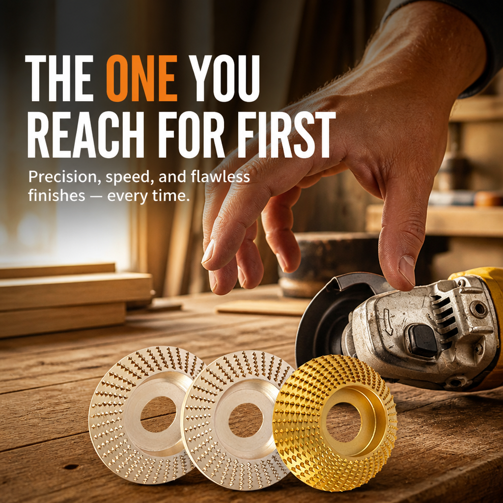 GrainMaster™ Precision Disc — Carve Faster, Create Sharper, Impress Every Time
