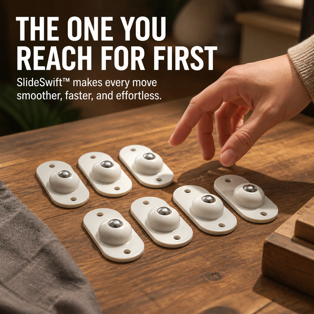 SlideSwift™ — Effortless Furniture Moves That Save Your Back and Energy Every Time