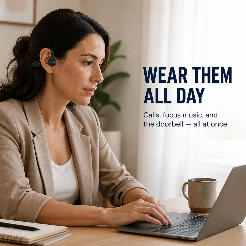 VibrataWave™ — Listen to Your Music and Every Car with Ears Fully Alert