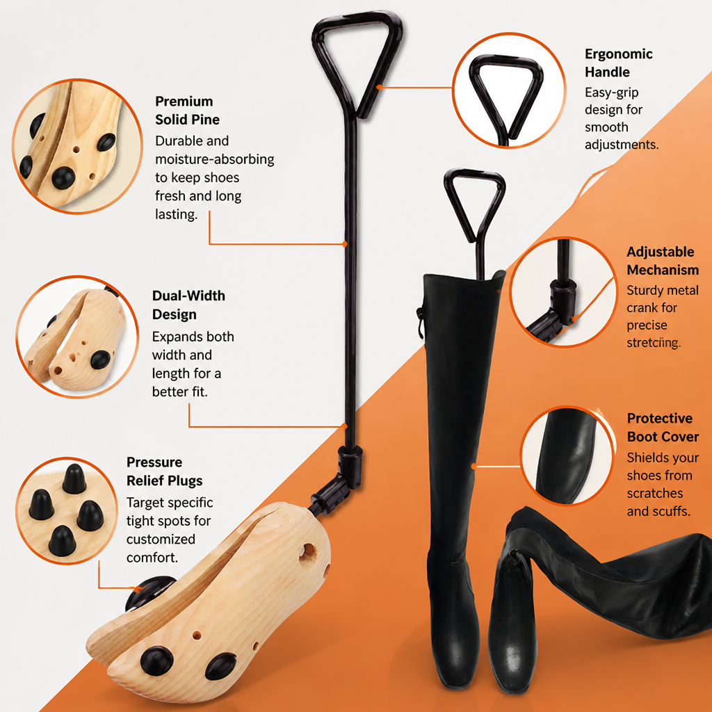 StrideEase™ — Transform Tight Shoes into All-Day Blissful Comfort