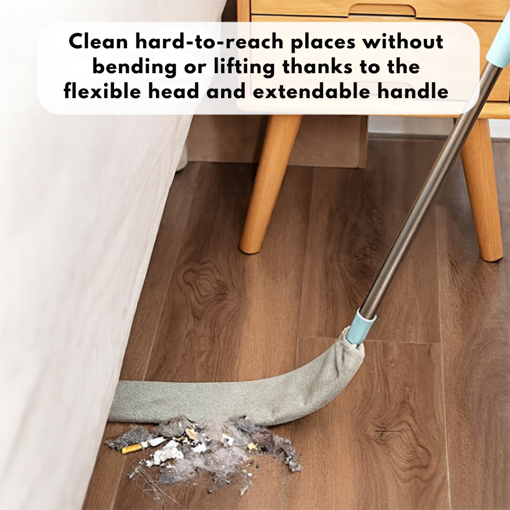 GlideClean™ — Effortless Dust-Free Living Without Back Pain or Strain