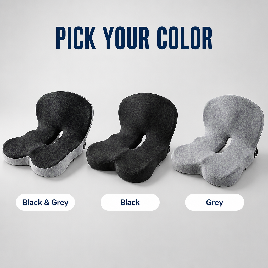 VeriSeat™ — Crush Pain and Power Through Your Day with Unshakable Back Support