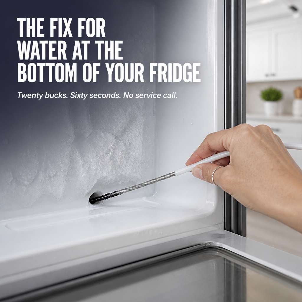 ClearFlowPro™ — Eliminates Hidden Drain Grime and Prevents Fridge Water Pooling Permanently