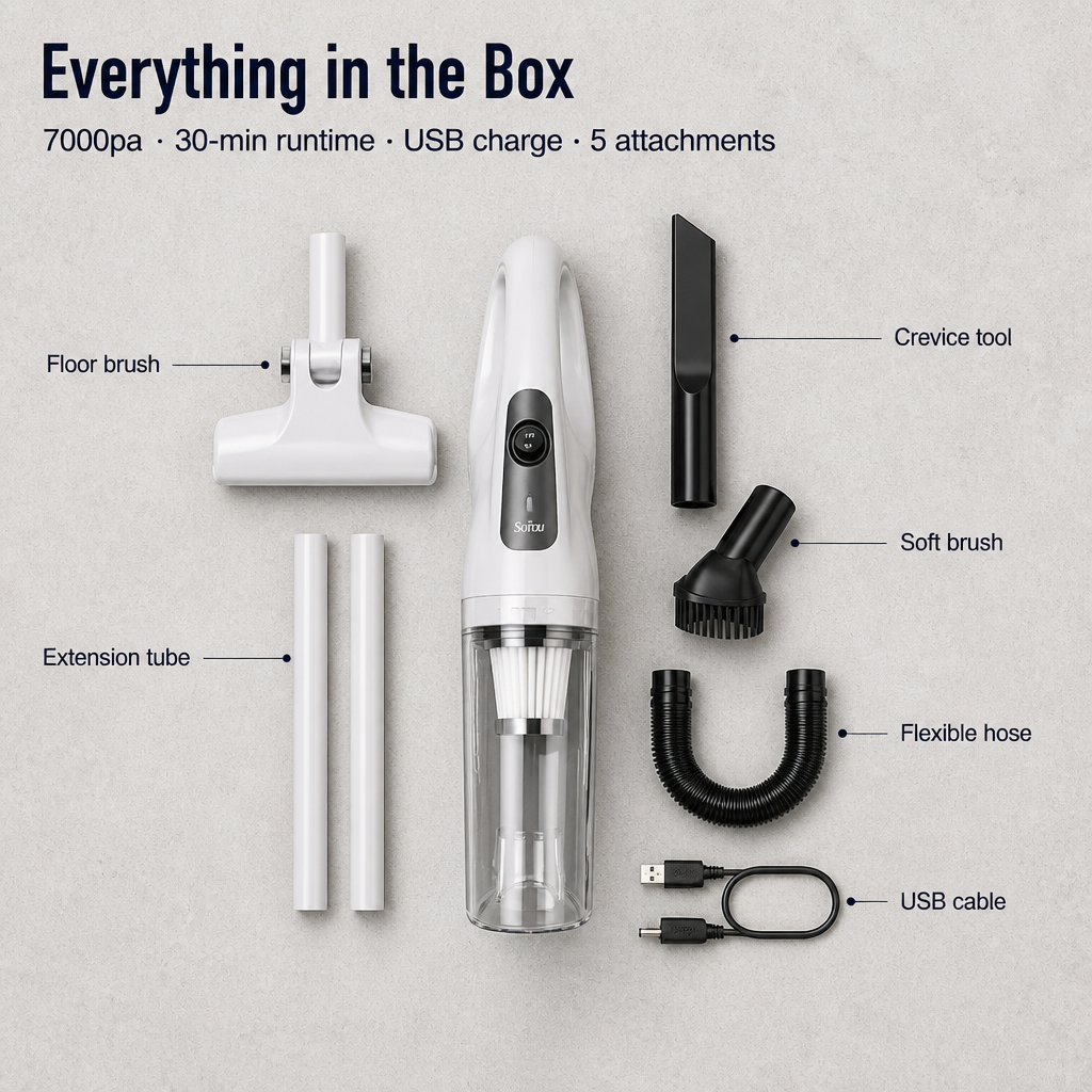 SparkBlitz™ — Lift Crumbs, Pet Hair and Dust From Every Nook Cordlessly