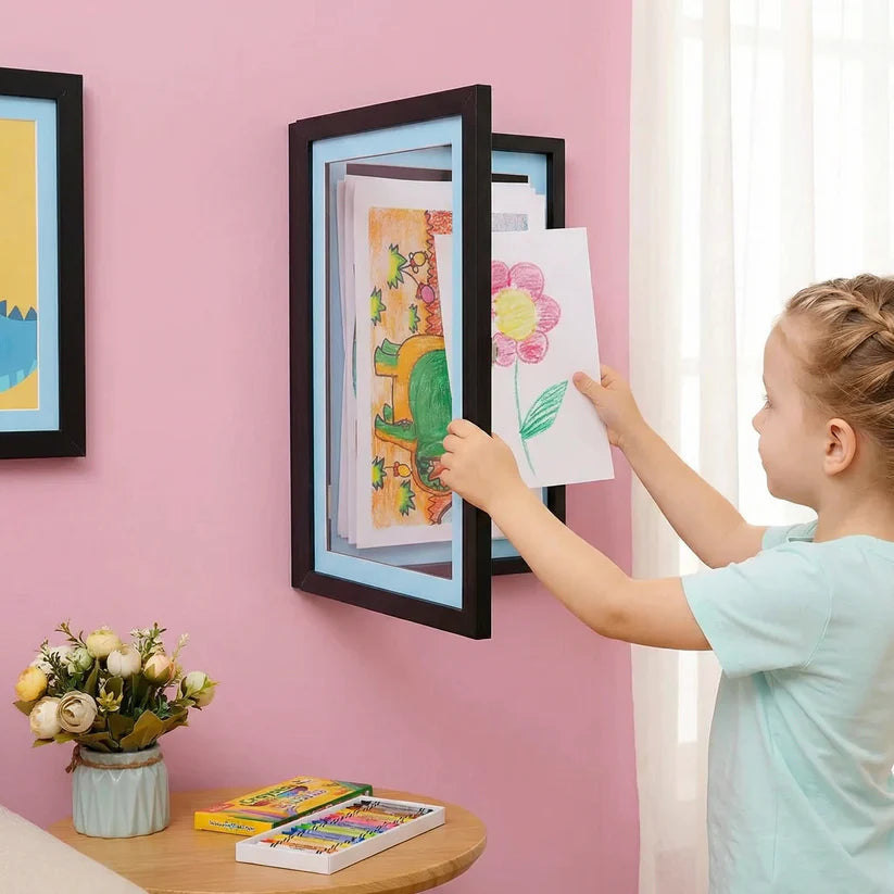 MasterFrame™ — Turn Your Child’s Artwork Into a Proud, Ever-Changing Home Gallery