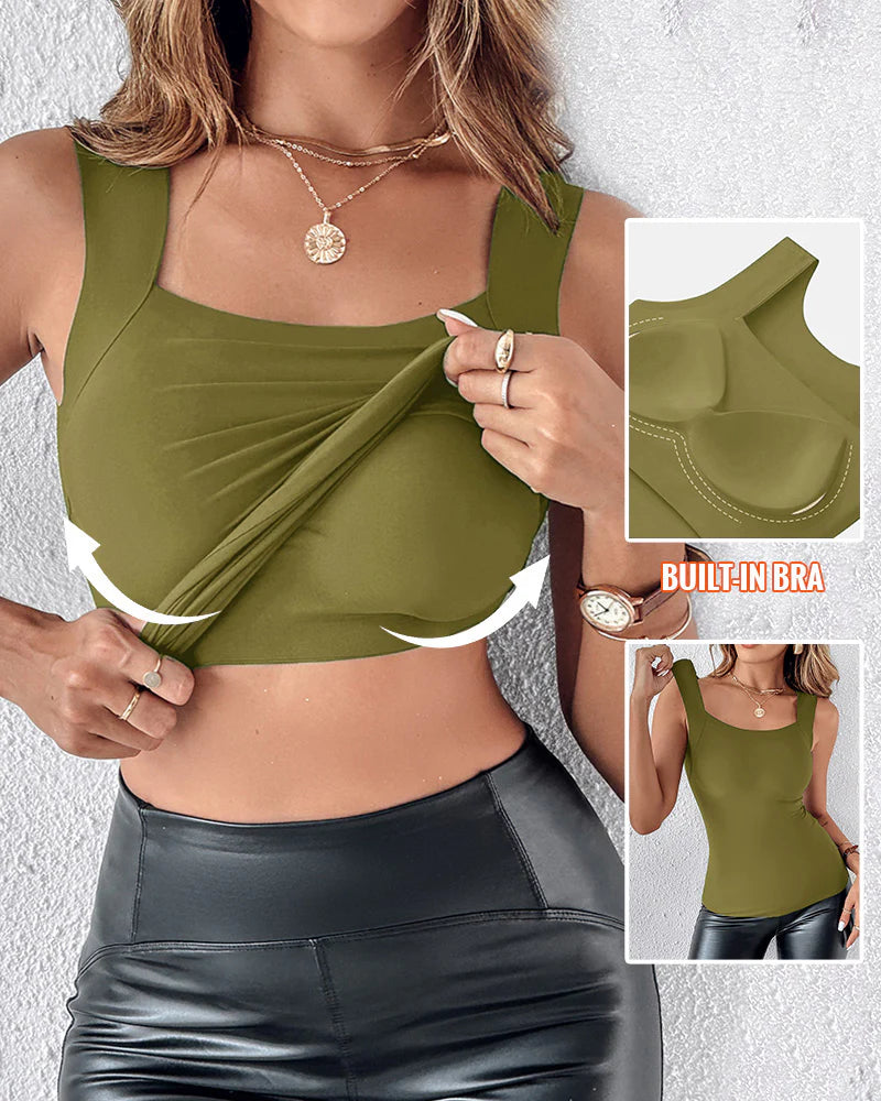 AmoraFlex™ Tank — Unmatched Comfort and Flawless Support That Moves With You All Day