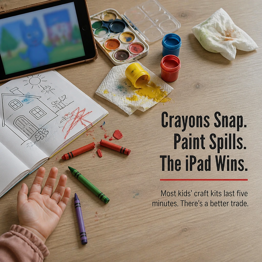 ColorRipple™ — Swap Screen Time for 20 Peaceful Minutes of Rainbow Magic