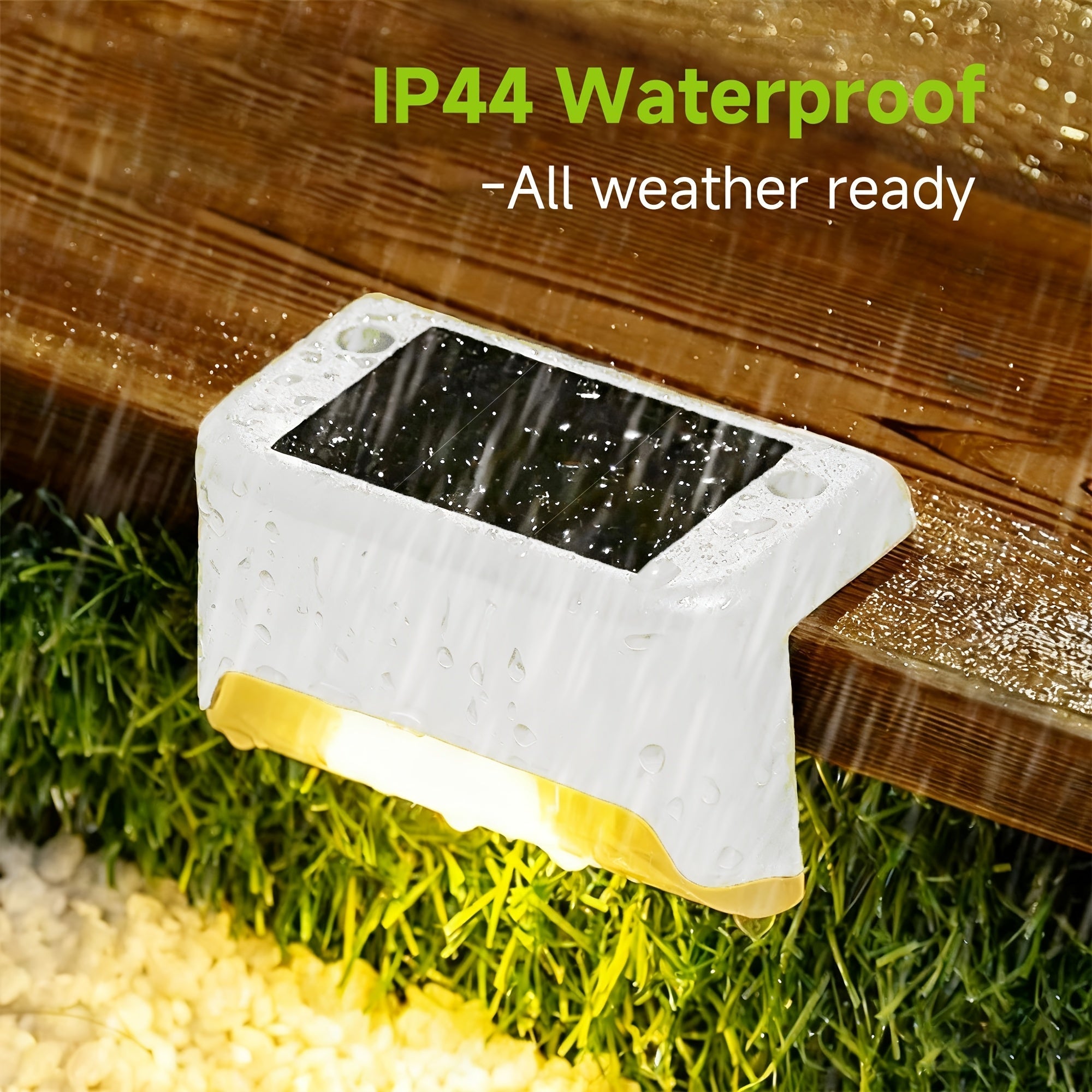 Illuminate Your Outdoors: 8-Piece Solar Pathway Light Set